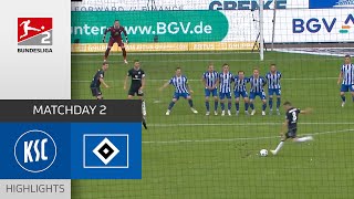 90’+5-Goal Shock Hamburg! | Karlsruher SC — Hamburger SV 2-2 | All Goals | MD 2 – Bundesliga 2