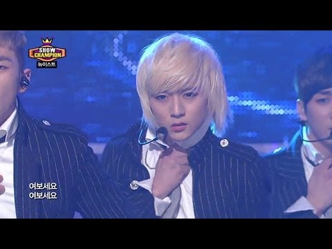 NU'EST - Hello, 뉴이스트 - 여보세요, Show champion 20130306