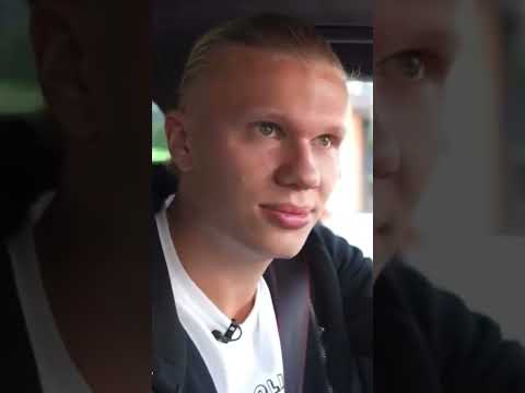 HAALAND rappt LUCIANO'S Text mit.😂 #shorts #haaland #luciano