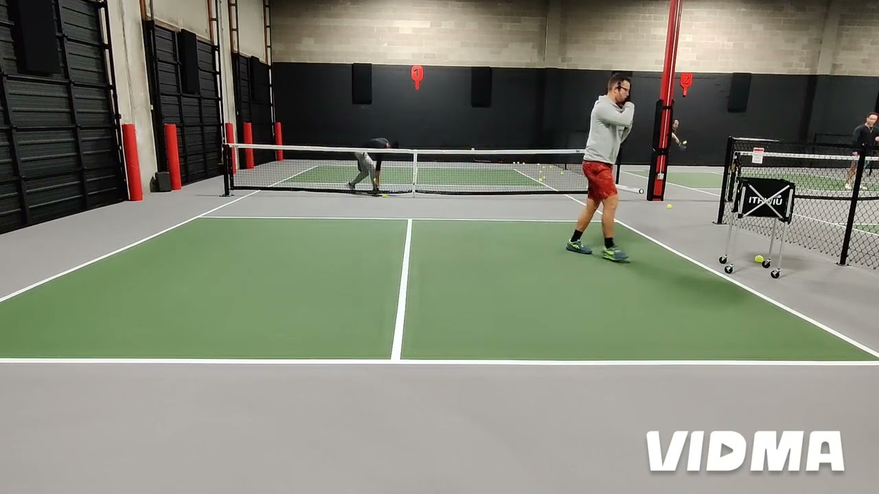 Roger Federer of Indian Pickleball Improving Midcourt Resets with 6.0 Pro