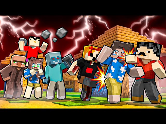 BORALO KÖYDEN ATILDI 🤬 - Minecraft