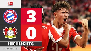 Another BIG W At Home! | FC BAYERN — BAYER 04 LEVERKUSEN | Highlights | MD 9 – Bundesliga 25/26