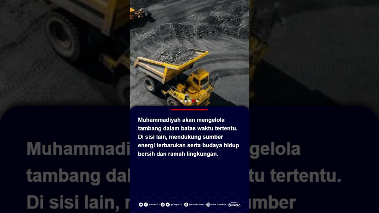 Alasan PP Muhammadiyah Terima Izin Pengelolaan Tambang #shorts