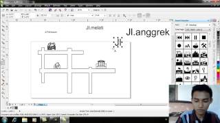 Tutorial membuat denah rumah menggunakan corel draw 