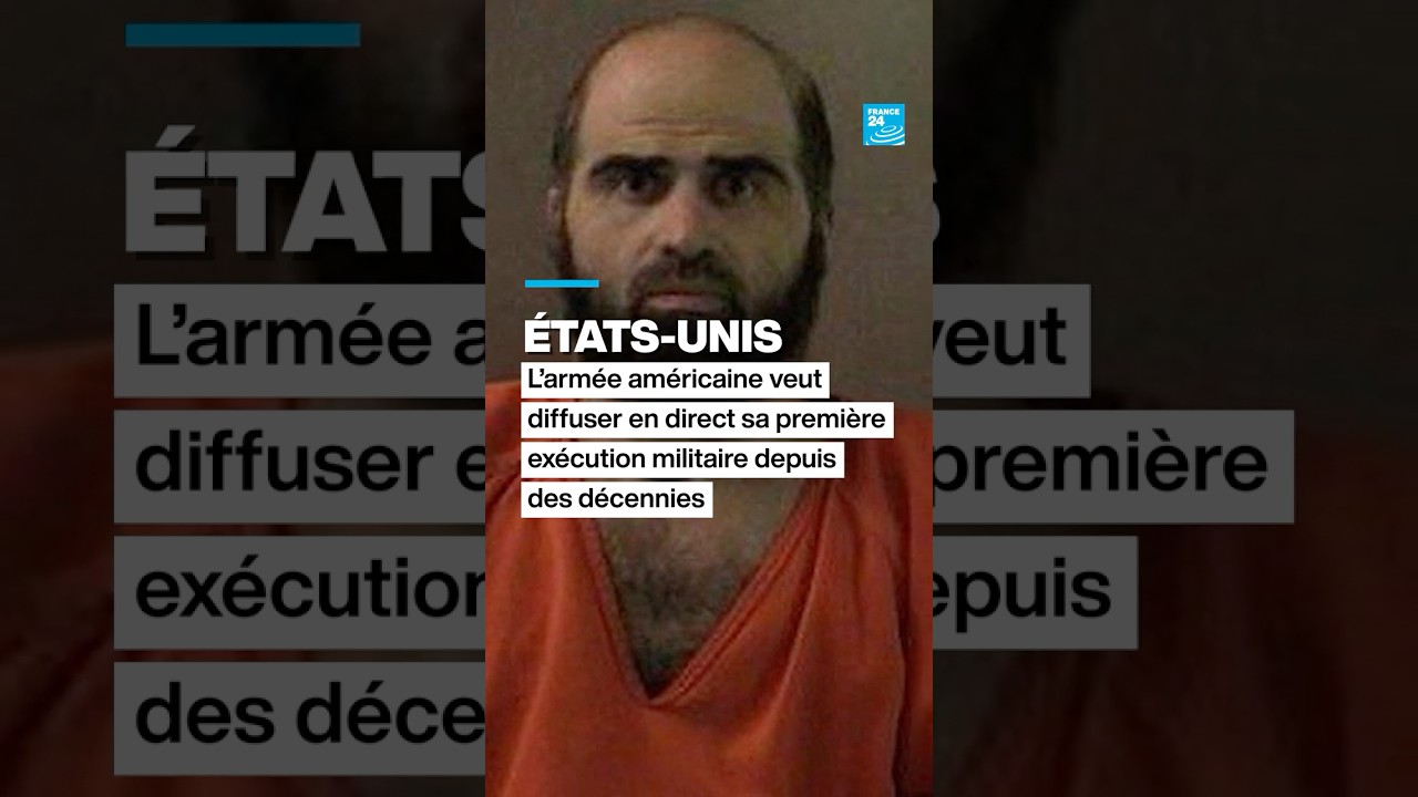 Les États-Unis veulent diffuser en direct l’exécution de Nidal Hasan • FRANCE 24