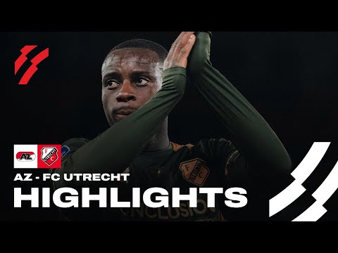 AZ - FC Utrecht | HIGHLIGHTS
