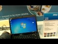 MSI U270 AMD Notebook Hands On (Deutsch)