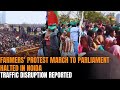 Farmers Protest March to Parliament Halted in Noida; Traffic Disruption Reported | News9