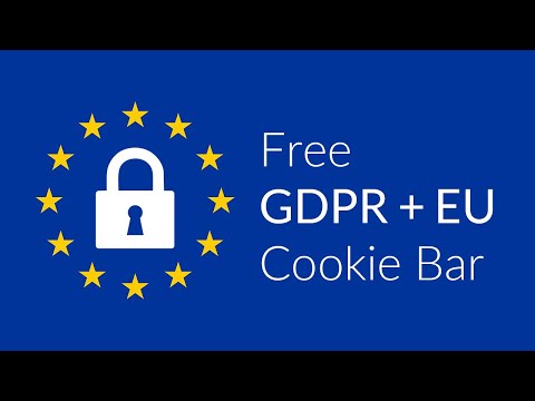 video Free GDPR + EU Cookie