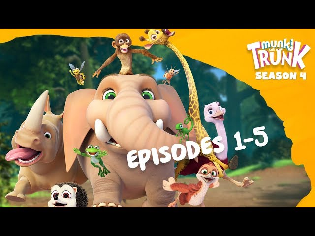 M&T Full Episodes S4 01-05 [Munki and Trunk]