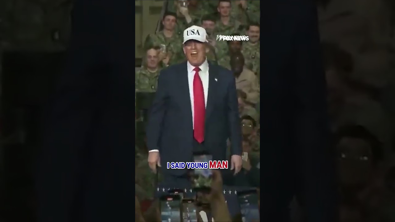 SEE IT: Trump's viral dance for US troops in Japan #shorts #foxnews #trump #us #news