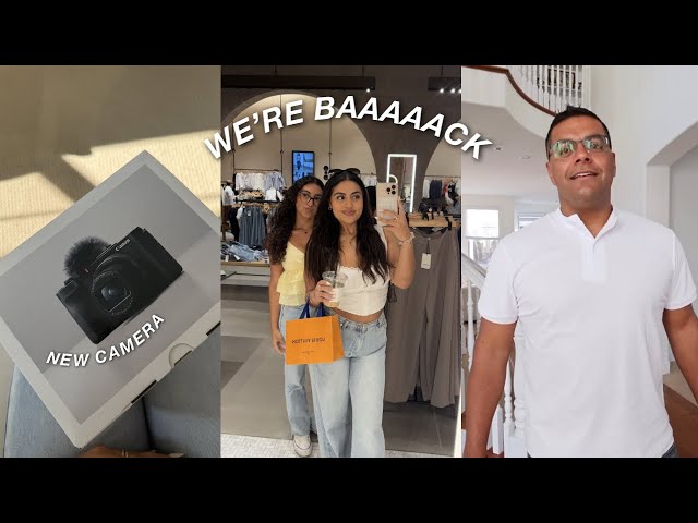 WE’RE BACK!!! spend the weekend with us! | the Aguilars
