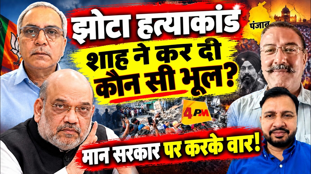 झोटा हत्याकांड पर अमित शाह का अल्टीमेटम! पंजाब सरकार से मांगेंगे जवाब, भगवंत मान पर बढ़ा दबाव
