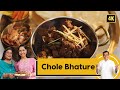 Chole Bhature | घर पर बनाएं पंजाबी स्टाइल छोले भटूरे | Family Food Tales | Sanjeev Kapoor Khazana