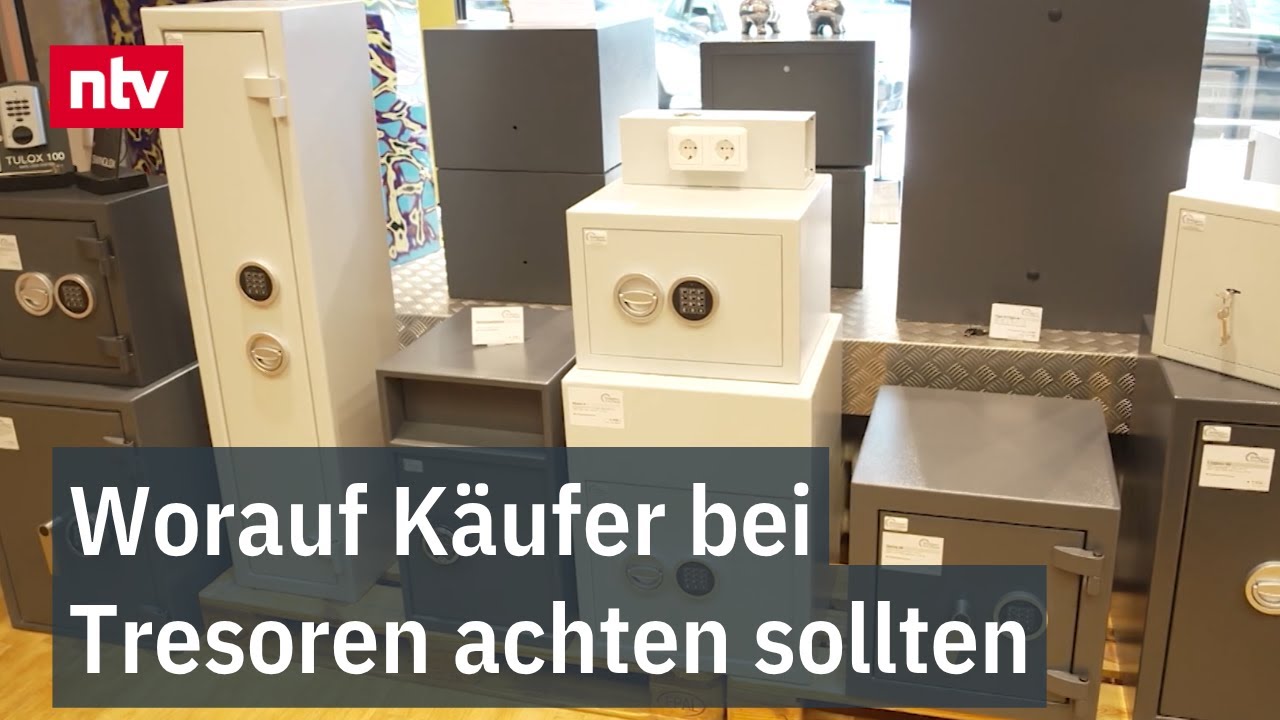Worauf Käufer bei Tresoren achten sollten - Sicher ist sicher