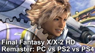 FINAL FANTASY X/X-2 HD Remaster - PC vs PS2 vs PS4 Grafikai Összehasonlítás