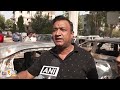 Several Cars Gutted in Delhi as Fire Breaks Out at a Parking Lot in Madhu Vihar Area | News9  - 05:11 min - News - Video