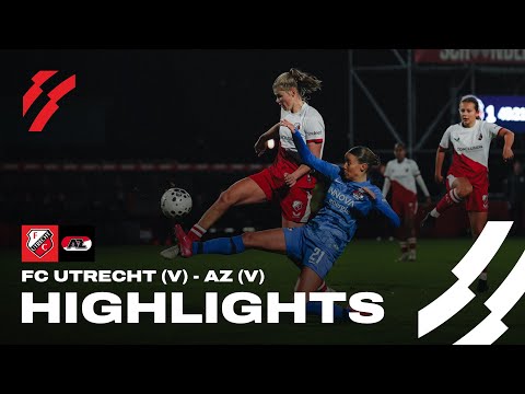 FC Utrecht Vrouwen - AZ Vrouwen | HIGHLIGHTS