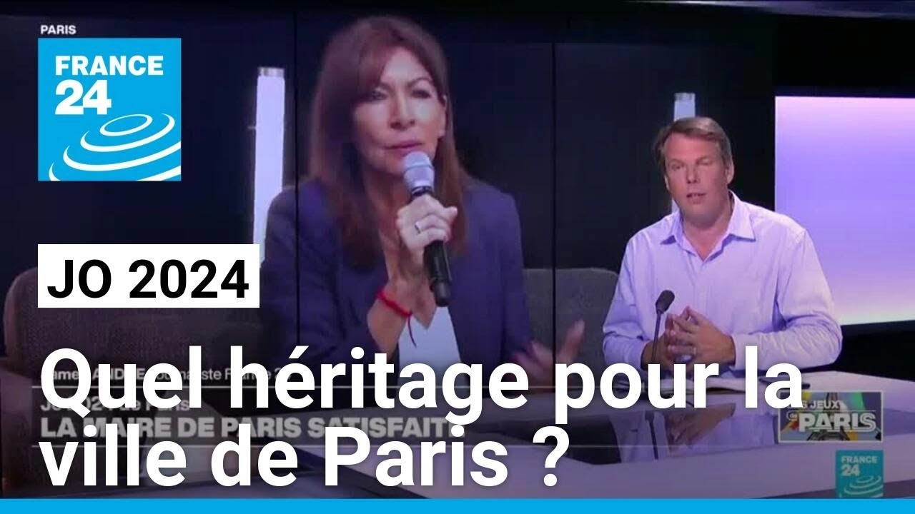 Quels héritages des Jeux olympiques pour la ville selon la maire de Paris ? • FRANCE 24