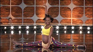 Korra Obidi Dean auditions pregnant in So you think you can dance Season 16