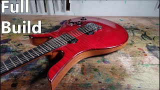 How I Made A Custom Electric Guitar (Full Build)