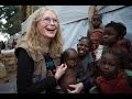 In the Central African Republic with Mia Farrow