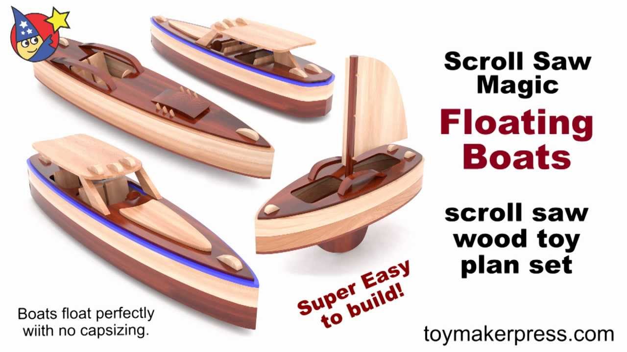Toy Wooden Boat Pattern 55