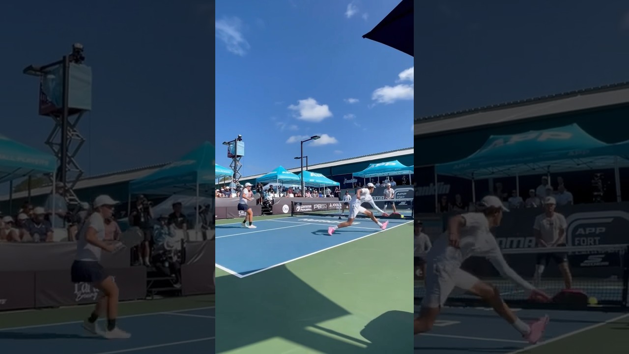 We should be talking more about Jack Munro tracking down this drop volley 😮‍💨 🎥: @TheAPPTour