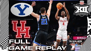 BYU vs. Houston (3.14.25) Full Game Replay | 2025 Phillips 66 Big 12 Men's Basketball Championship