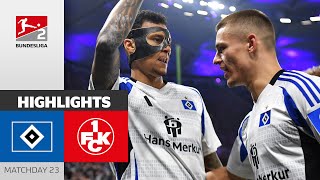 HSV On Top After Selke’s Brace! | Hamburger SV — 1. FC Kaiserslautern 3-0 | Highlights | MD 23
