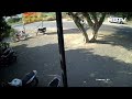 On Camera, School Bus Crashes Into Tree In Pune, 2 Students Injured  - 00:43 min - News - Video