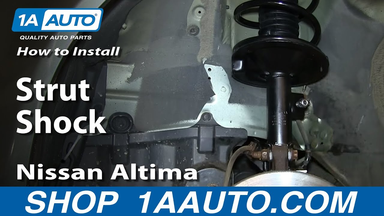 How to replace front struts on nissan altima #9