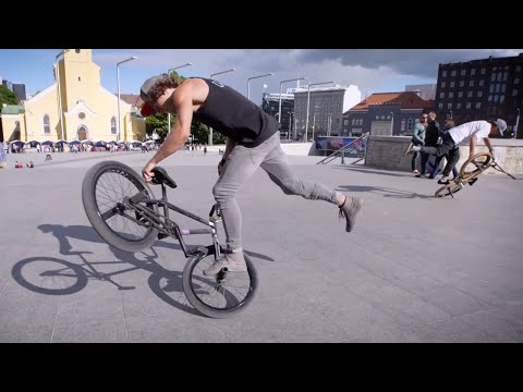 BMX Street Shredding with Viki Gomez and Bert Ribul