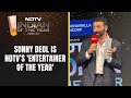 Sunny Deol Awarded NDTV’s Entertainer Of The Year | NDTV Indian Of The Year Awards