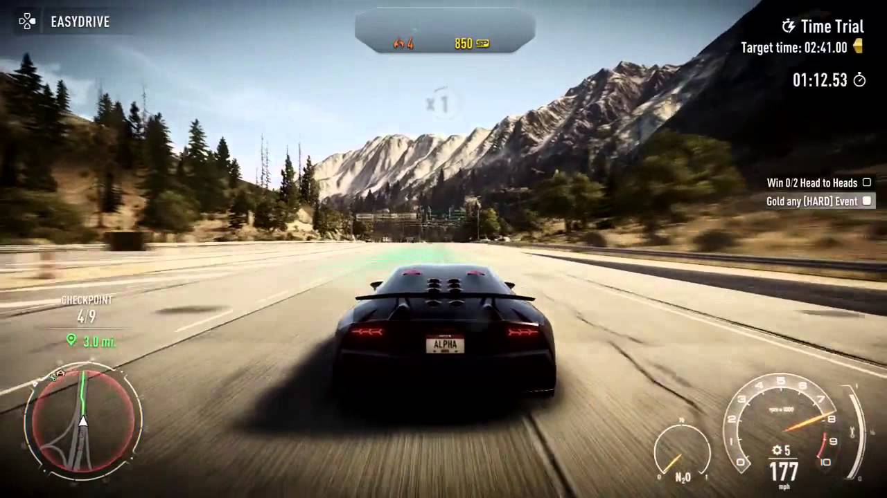 Need For Speed Rivals DLC Movie Pack - Lamborghini Sesto Elemento Time