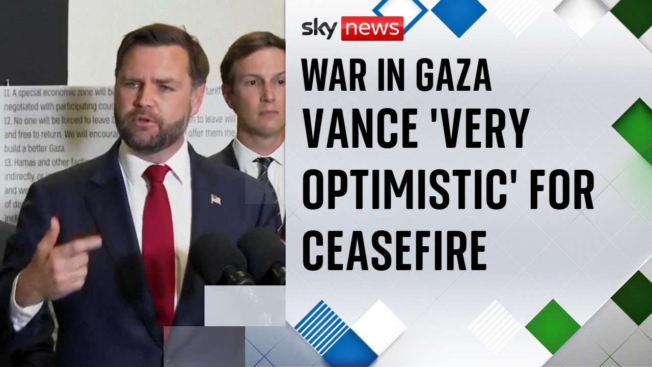 JD Vance, Witkoff and Kushner speak in Israel | War in Gaza