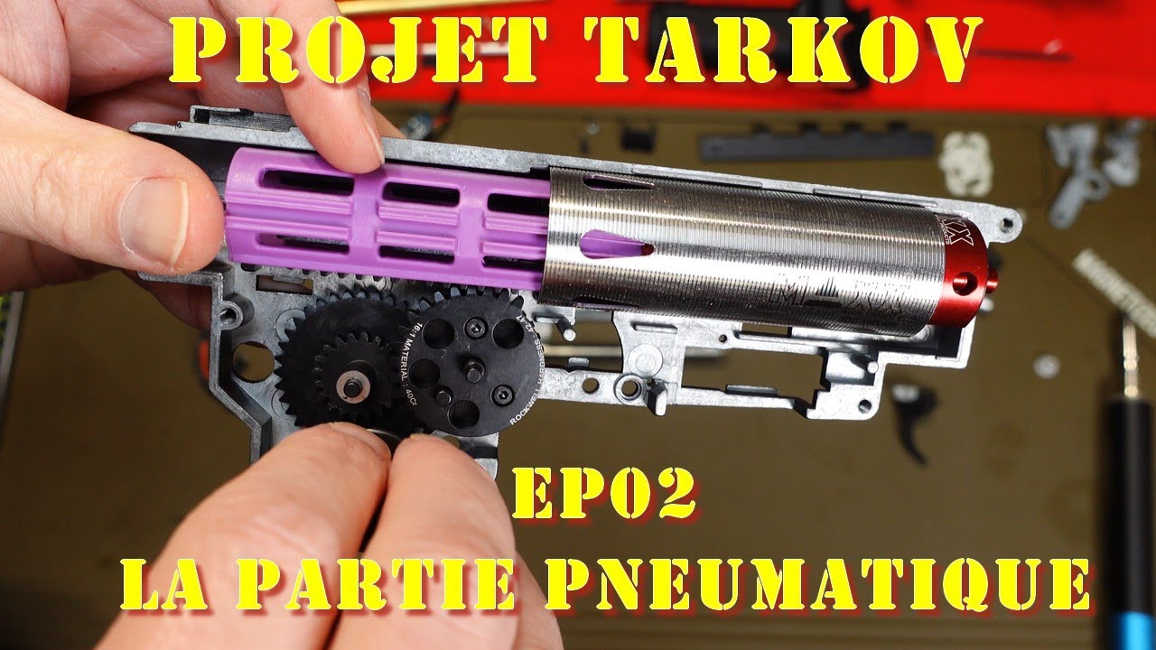 Airsoft - Projet Tarkov Ep 02 - La partie pneumatique [French]