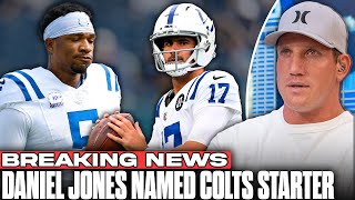 Colts Announce Daniel Jones As Starting QB "For The Entire Season" | Pat McAfee Show