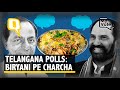 Hyderabadi Biryani ka baap kaun hain? : KCR Or Cong?