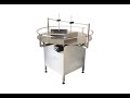 Unscrambler Rotary Table | CE-URT-E | Cleveland Equipment