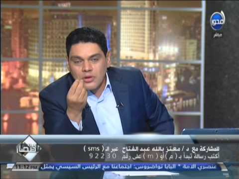 بالفيديو .. شاهد إنفعال معتز عبد الفتاح بسبب إنقطاع الكهرباء