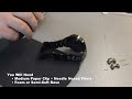 How To Adjust A Fossil Watch Band - Resize Watch Band (no special tools).