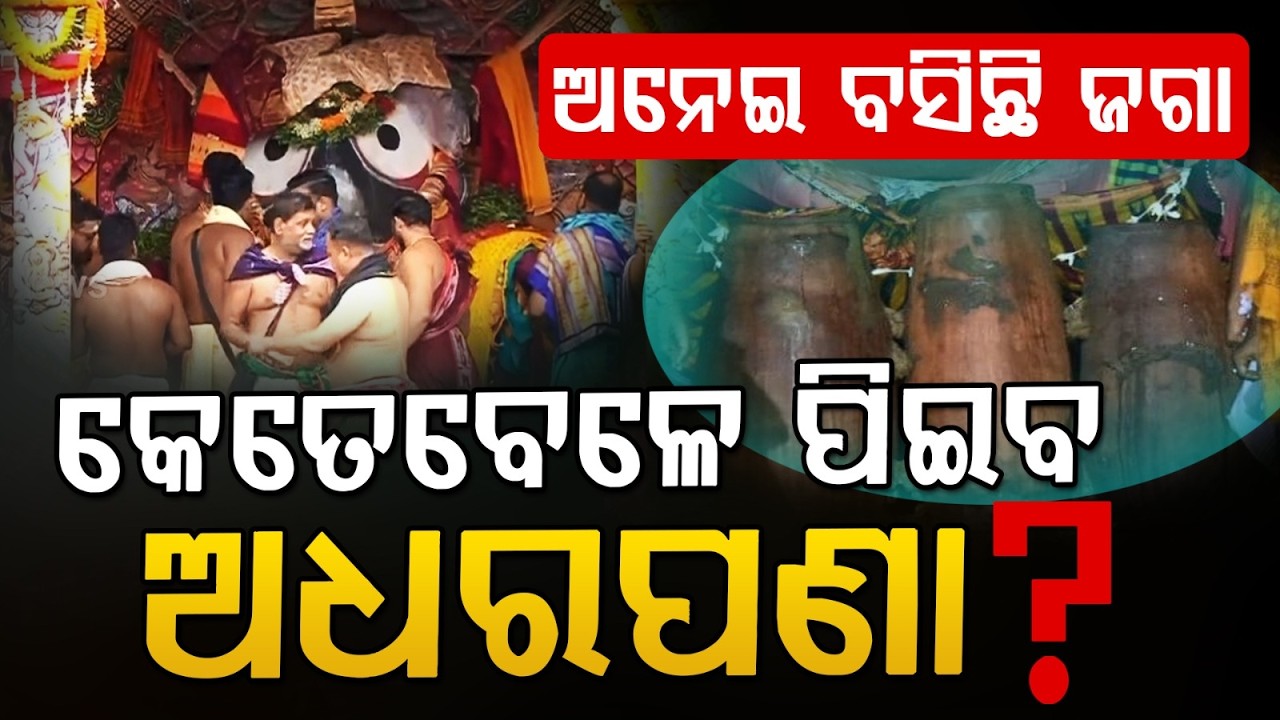 ଅନେଇ ବସିଛି କାଳିଆ ସାଆନ୍ତ | Adhara Pana 2026 | Rath Yatra | Lord Jagannath | Puri News | Argus News