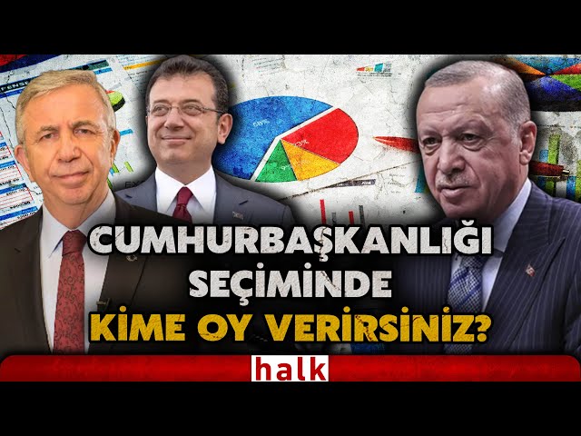 Cumhurbaşkanlığı seçiminde kime oy verirsiniz? İmamoğlu-Erdoğan, Yavaş-Erdoğan... İşte sonuçlar!