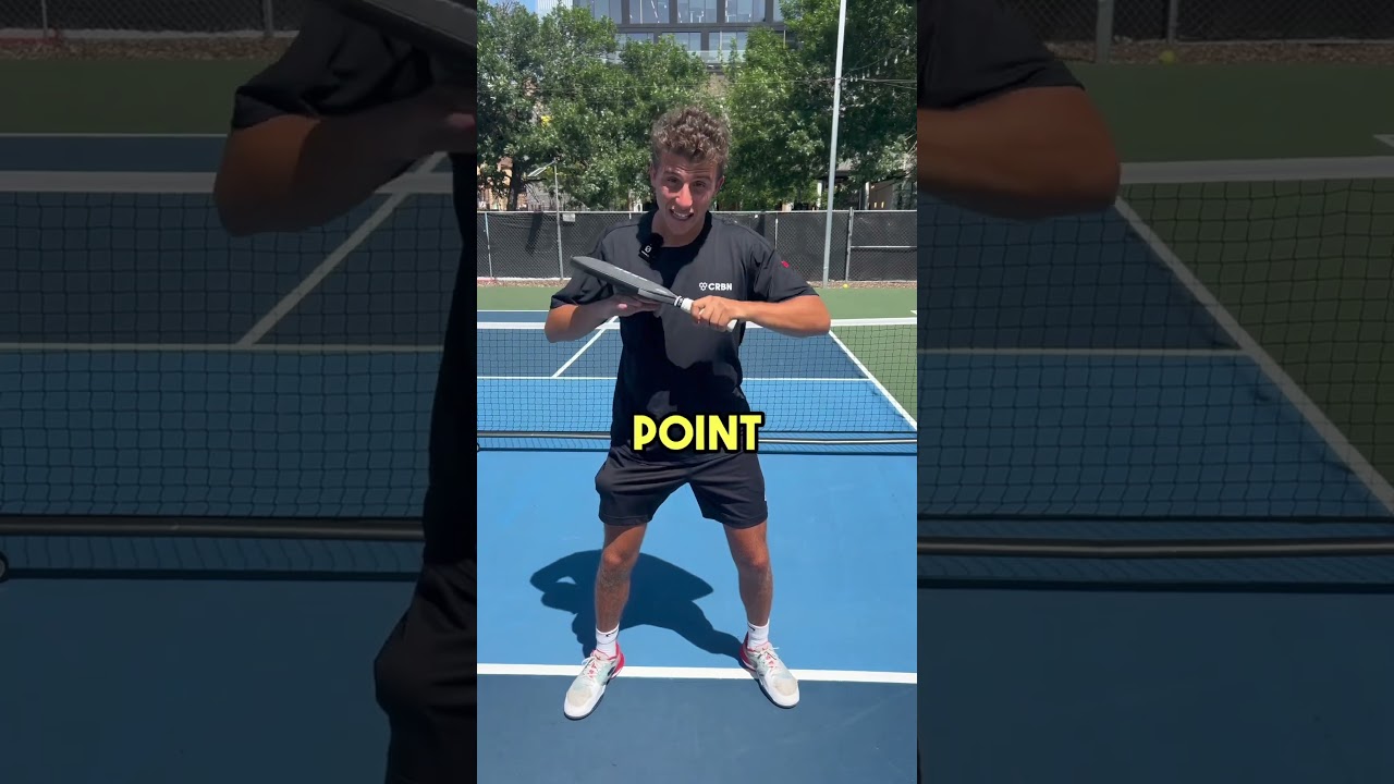 This drill will teach you how to handle speedups #pickleball #pickleballtips #shorts