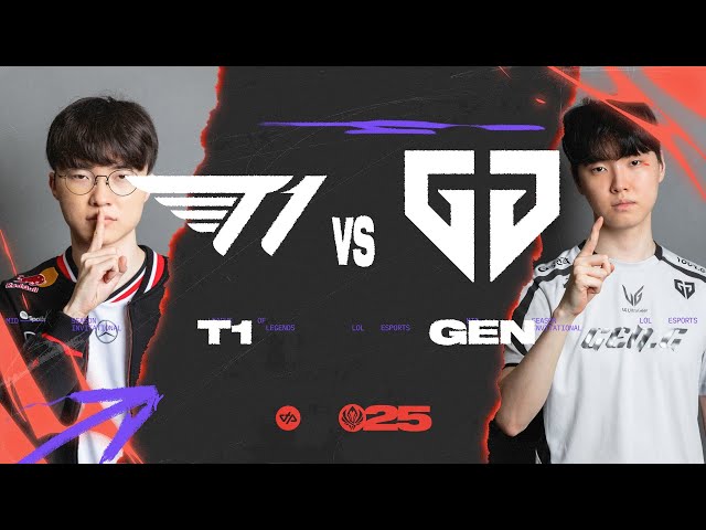 T1 vs GENG, LE MATCH LE PLUS ATTENDU DE L’ANNÉE ?! (MSI 2025)