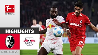Shared Points in Freiburg! | SC Freiburg — RB Leipzig 0-0 | Highlights | Matchday 25 – Bundesliga