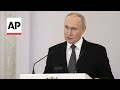Russia’s Vladimir Putin will run for president again in 2024