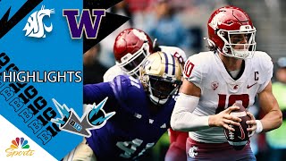 Washington State vs. Washington | COLLEGE FOOTBALL HIGHLIGHTS | 9/14/2024 | Big Ten on NBC Sports