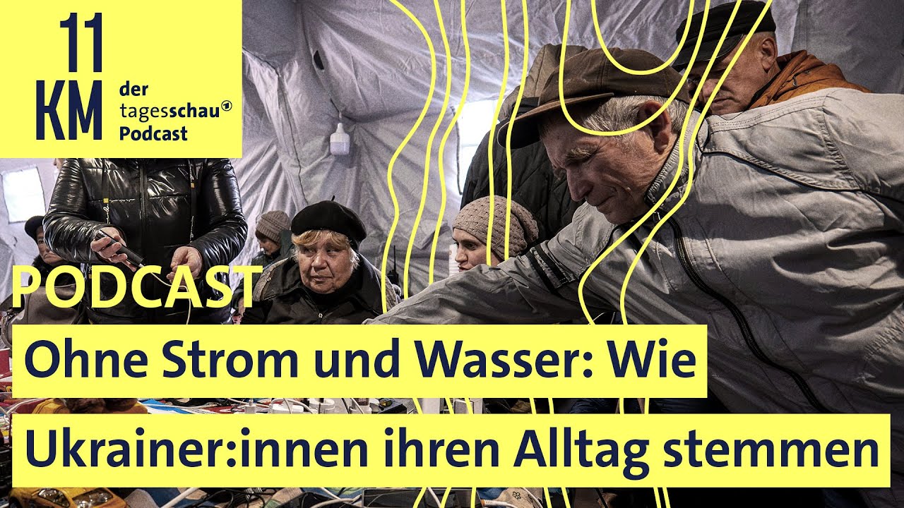 Ohne Strom und Wasser: Wie Ukrainer:innen ihren Alltag stemmen